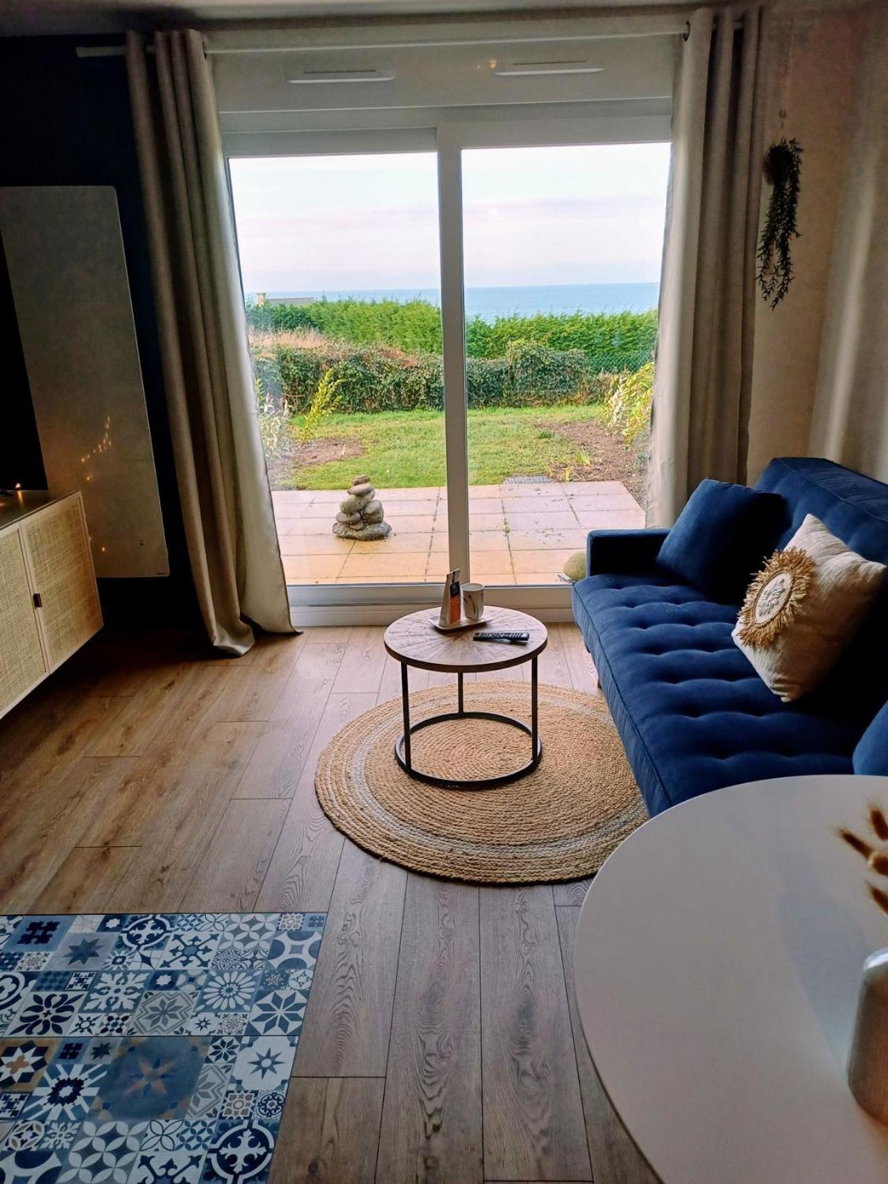 Bienvenue Au Studio L'Escale Bleue Avec Vue Mer Et Sur Le Cap Frehel Saint-Cast-le-Guildo Exterior photo